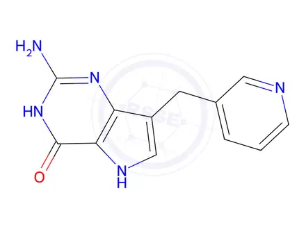 Chemical structure of Peldesine