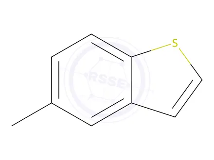 Chemical structure of 5-Methylbenzo(B)Thiophene