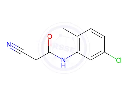 Chemical structure of N-(5-Chloro-2-methylphenyl)-2-cyanoacetamide