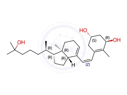 Chemical structure of Pre-calcitriol