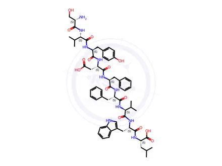 Chemical structure of mTRP-2 (180-188)