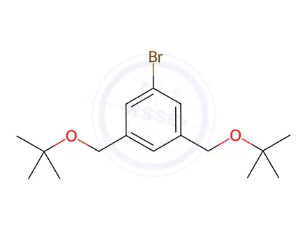 Chemical structure of 1-Bromo-3,5-bis(tert-butoxymethyl)benzene