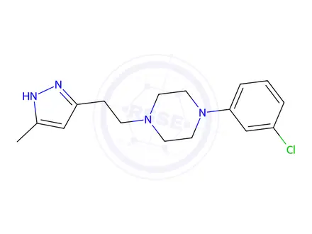 Chemical structure of Mepiprazole Dihydrochloride