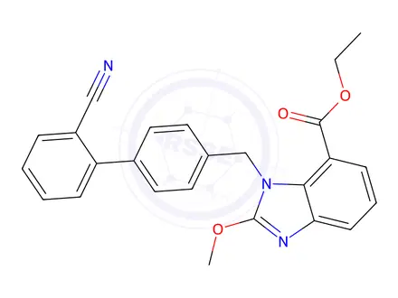 Chemical structure of Azilsartan Impurity 195