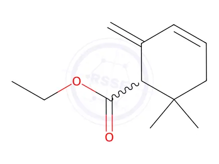 Chemical structure of ETHYL SAFRANATE