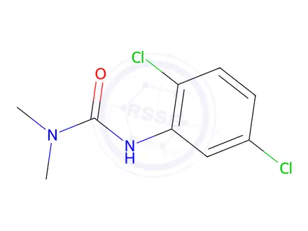 Chemical structure of 3-(2,5-dichlorophenyl)-1,1-dimethylurea