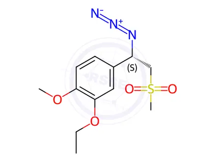 Chemical structure of Apremilast Impurity 126