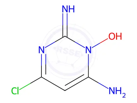 Chemical structure of Minoxidil EP Impurity A