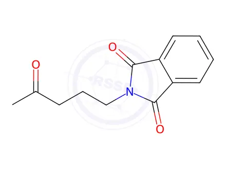 Chemical structure of 2-(4-Oxopentyl)-1H-isoindole-1,3(2H)-dione
