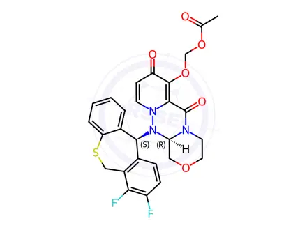 Chemical structure of Suraxavir Marboxil Impurity 169