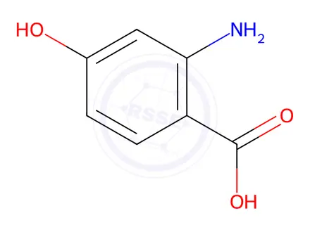 Chemical structure of Mesalazine Impurity 73