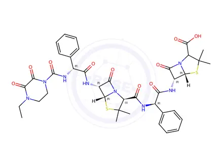 Chemical structure of Piperacillin Impurity 74