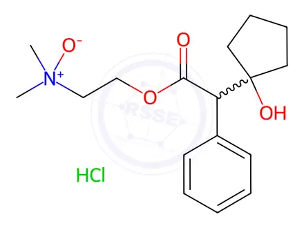 Chemical structure of Cyclopentolate N-Oxide Hydrochloride