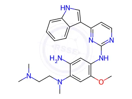 Chemical structure of AZD9291(Osimertinib) Impurity 19