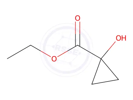 Chemical structure of Ethyl 1-Hydroxycyclopropanecarboxylate