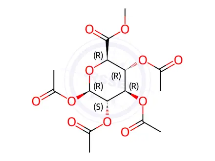 Chemical structure of Sodium Glucuronic Acid Impurity 36