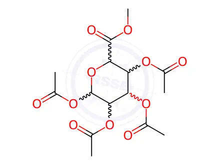 Chemical structure of Sodium Glucuronic Acid Impurity 35