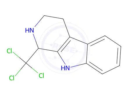 Chemical structure of rac 1-Trichloromethyl-1,2,3,4-Tetrahydro-β-carboline