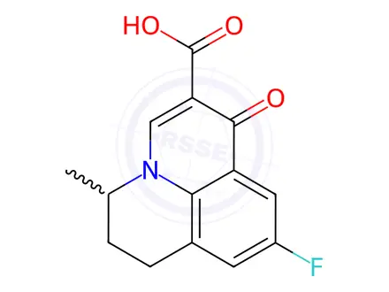 Chemical structure of Flumequine