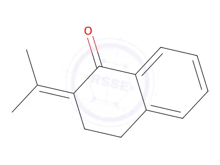 Chemical structure of 2-(Propan-2-ylidene)-3,4-dihydronaphthalen-1(2H)-one