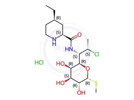Chemical structure of Pirlimycin hydrochloride