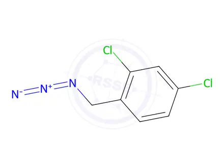 Chemical structure of 1-(azidomethyl)-2,4-dichlorobenzene