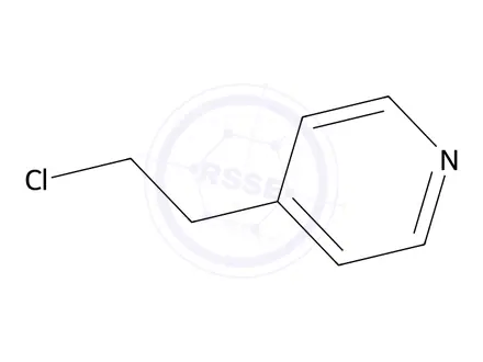 Chemical structure of 4-(2-Chloroethyl)pyridine