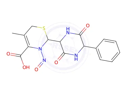 Chemical structure of Cephalexin Impurity 47
