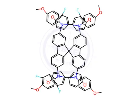 Chemical structure of Spiro-mF