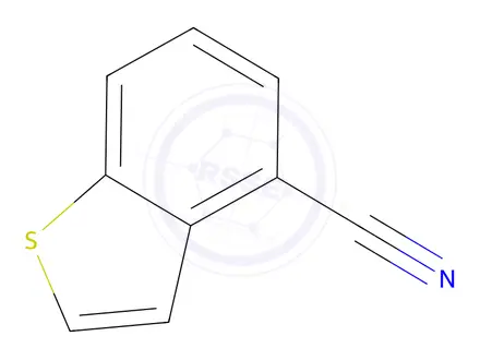 Chemical structure of Benzo[b]thiophene-4-carbonitrile
