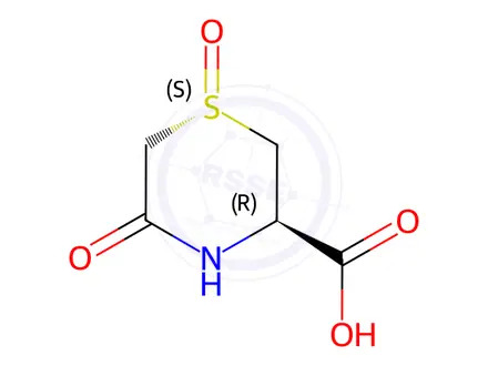 Chemical structure of Carbocisteine Impurity 73