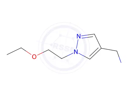Chemical structure of (1-(2-ethoxyethyl)-1h-pyrazol-4-yl)methanamine