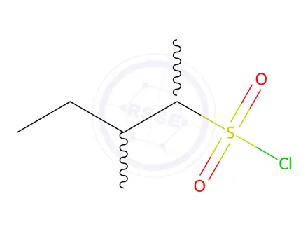 Chemical structure of 3-Methylpentane-2-sulfonyl chloride