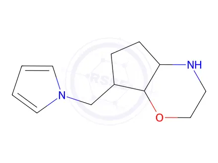 Chemical structure of 7-((1H-Pyrrol-1-yl)methyl)octahydrocyclopenta[b][1,4]oxazine