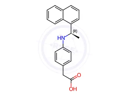 Chemical structure of Evocalcet Impurity 97