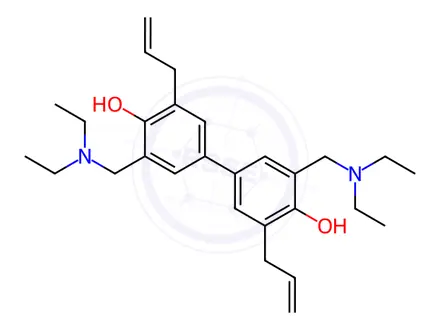Chemical structure of Bialamicol