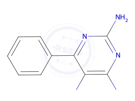 Chemical structure of 6-Phenylpyrimidine-2,4,5-triamine