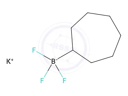 Chemical structure of Potassium cycloheptyltrifluoroboranuide
