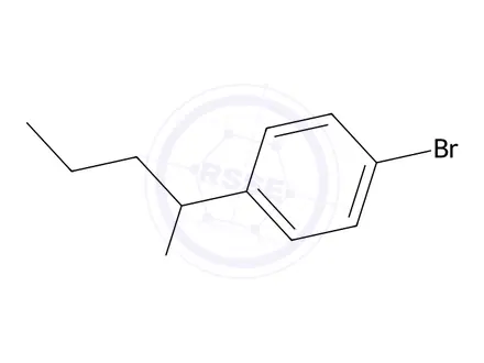 Chemical structure of 1-(4-Bromophenyl)butan-1-ol
