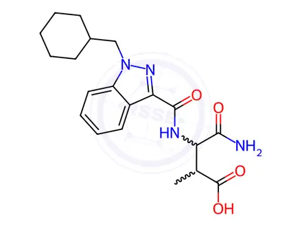 Chemical structure of AB-CHMINACA Impurity 13