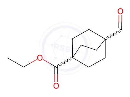Chemical structure of Ethyl 4-formylbicyclo[2.2.2]octane-1-carboxylate