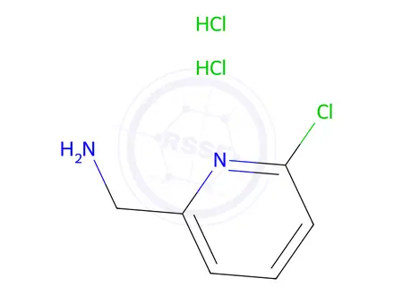 Chemical structure of (6-Chloropyridin-2-yl)methanamine Dihydrochloride