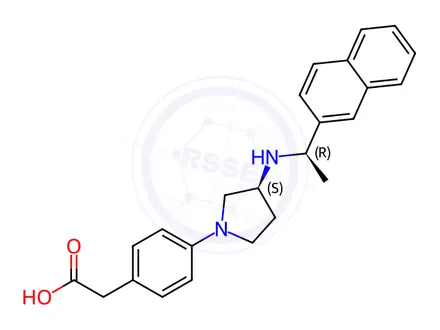 Chemical structure of Evocalcet Impurity 30