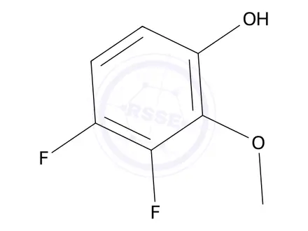 Chemical structure of 3,4-Difluoro-2-methoxyphenol