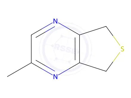 Chemical structure of Thieno[3,4-b]pyrazine, 5,7-dihydro-2-methyl-(9CI)