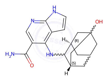 Chemical structure of Cis isomer of Peficitinib