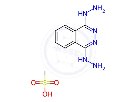 Chemical structure of Dihydralazine mesylate