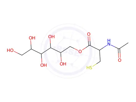 Chemical structure of Acetylcysteine impurity 61
