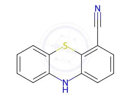 Chemical structure of 10H-Phenothiazine-4-carbonitrile