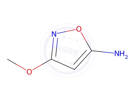 Chemical structure of 5-Isoxazolamine, 3-methoxy-